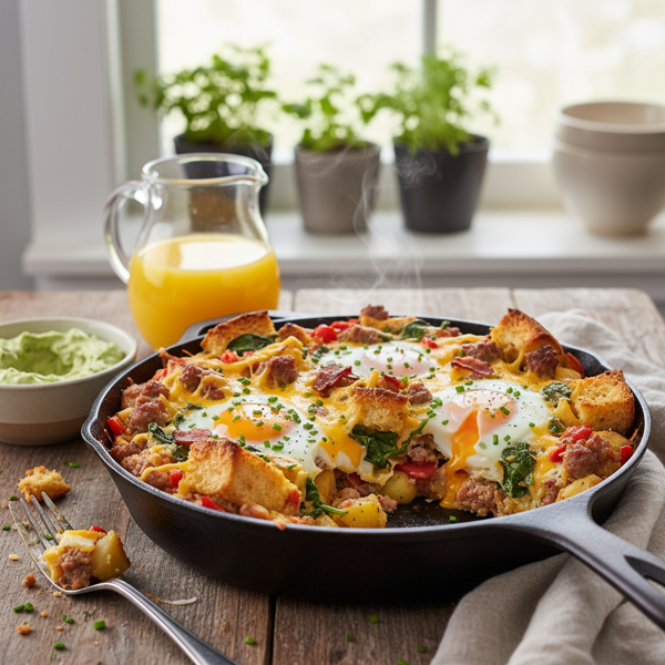 Hearty Breakfast Bake Delight recipe