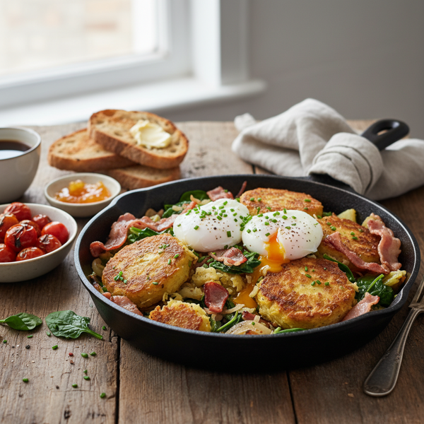 Hearty Bubble & Squeak Breakfast Hash recipe