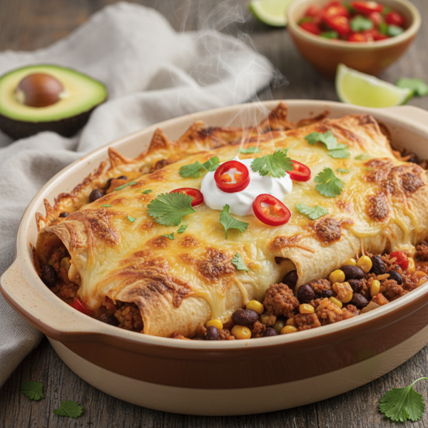 Hearty Burrito Bake recipe