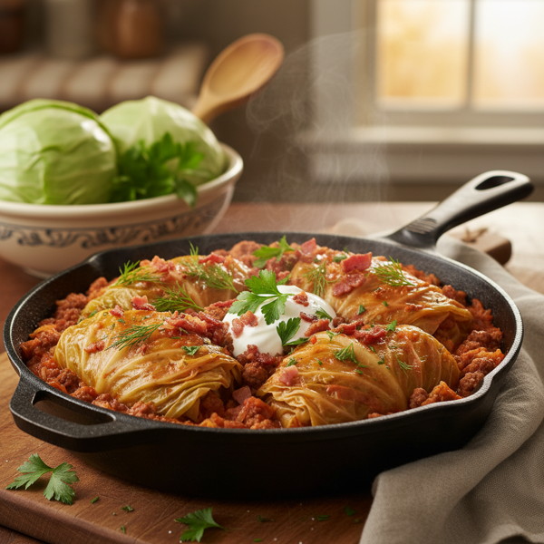 Hearty Cabbage Roll Skillet recipe