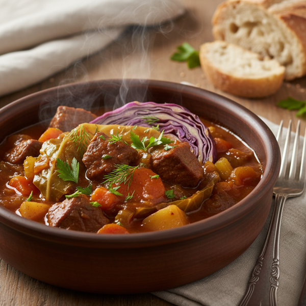 Hearty Cabbage and Beef Delight recipe