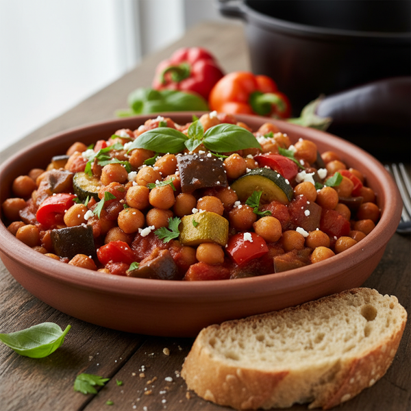Hearty Chickpea Ratatouille recipe