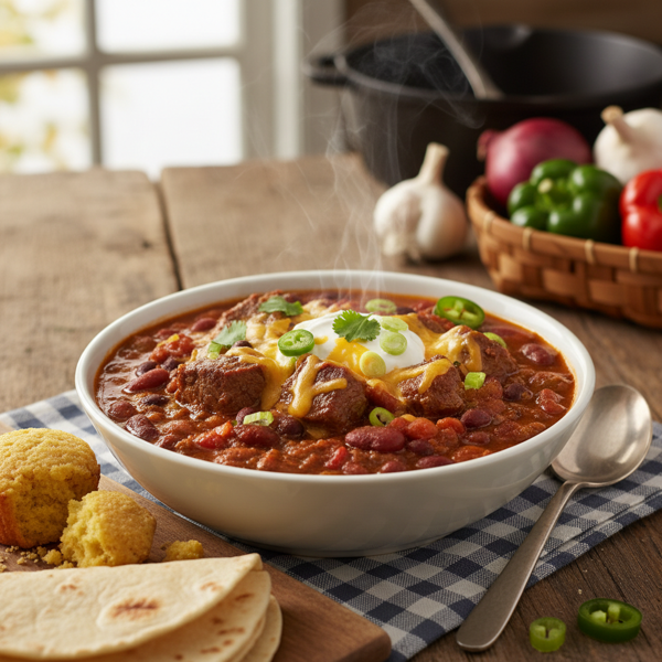 Hearty Chili Delight recipe
