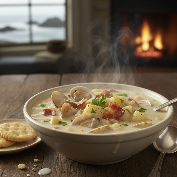 Hearty Chunky Clam Chowder recipe