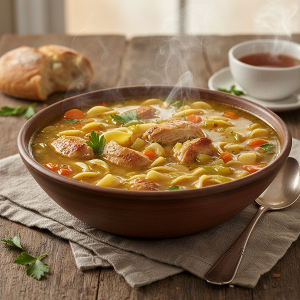 Hearty Comfort Chicken Soup recipe