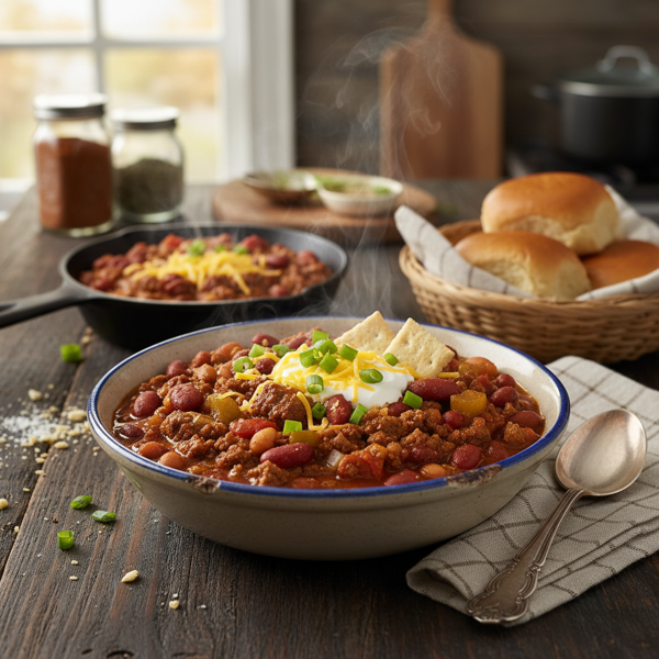 Hearty Copycat Wendy's Chili recipe
