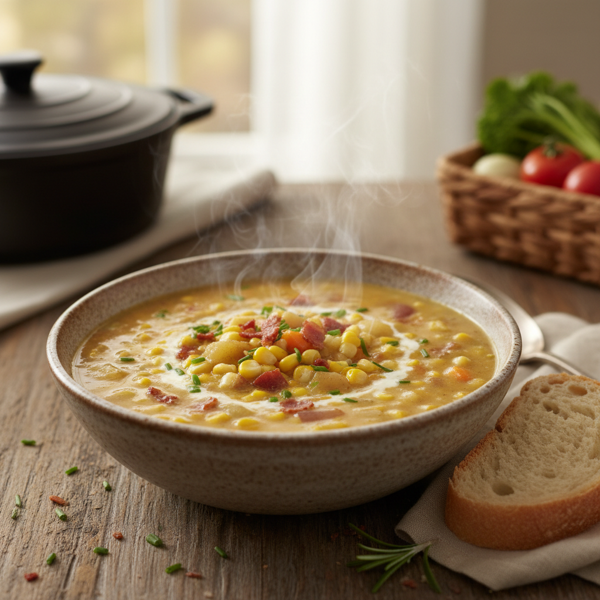 Hearty Corn and Potato Chowder recipe