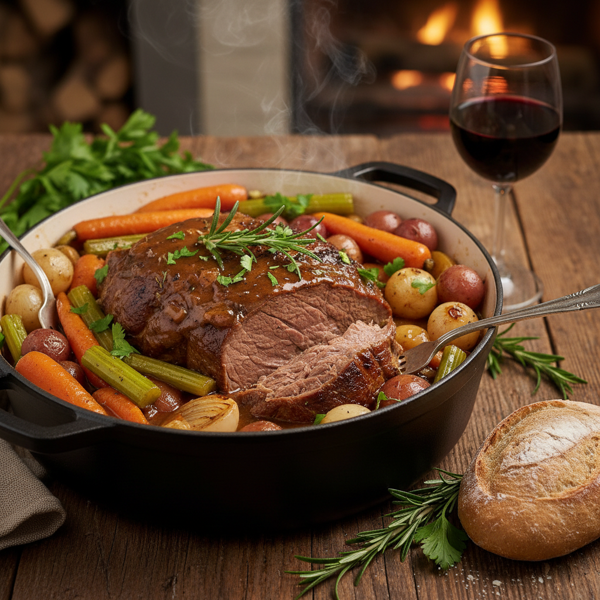 Hearty Country Pot Roast with Vegetables recipe