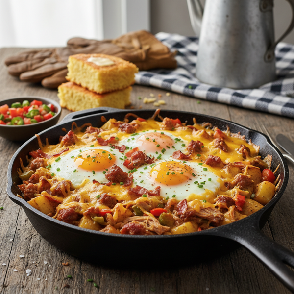 Hearty Cowboy Breakfast Bake recipe