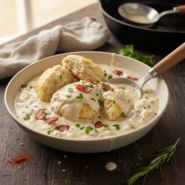 Hearty Creamy Milk Gravy recipe