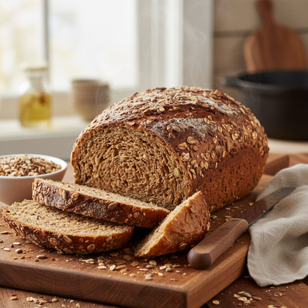 Hearty Dakota Multi-Grain Bread recipe