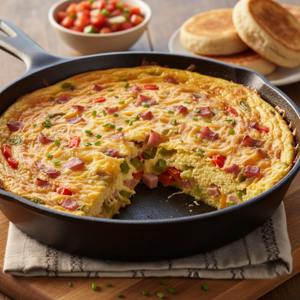 Hearty Denver Style Omelet Bake recipe