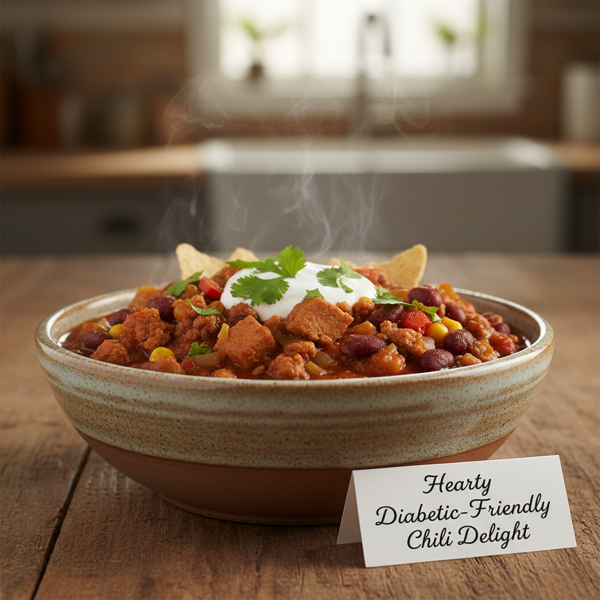 Hearty Diabetic-Friendly Chili Delight recipe