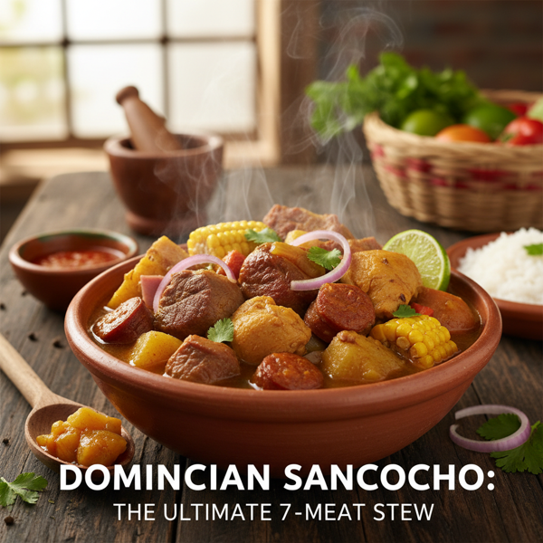 Hearty Dominican Sancocho: The Ultimate 7-Meat Stew recipe