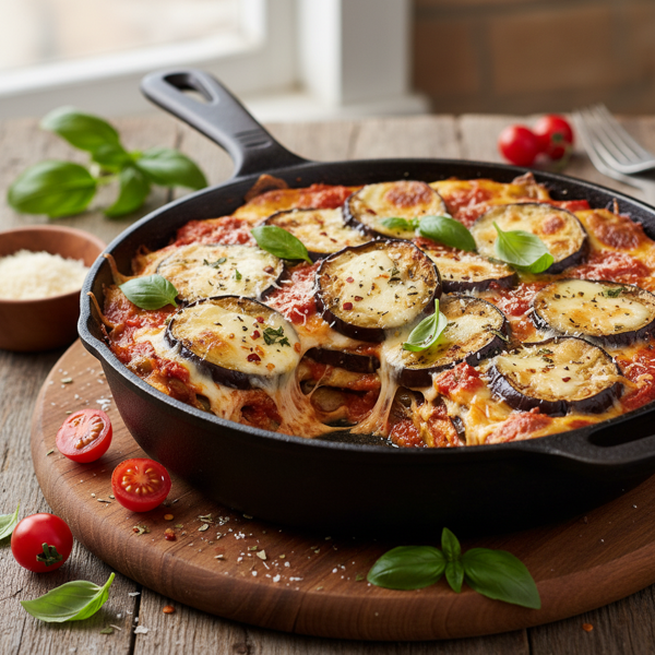 Hearty Eggplant Parmigiana Delight recipe
