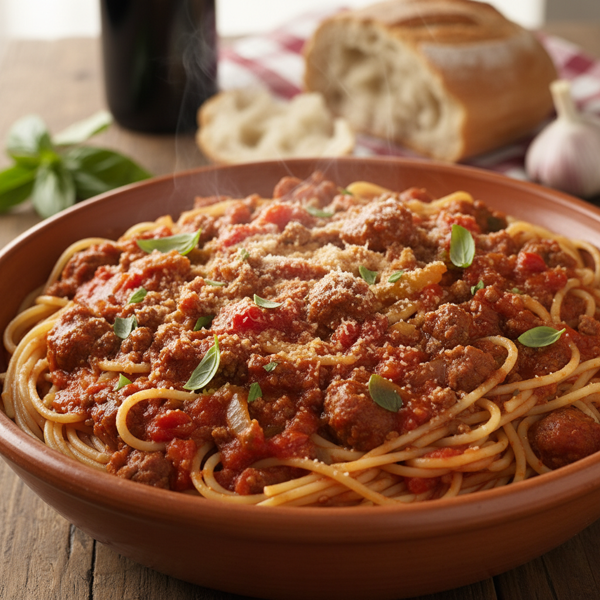 Hearty Family-Style Spaghetti Sauce recipe
