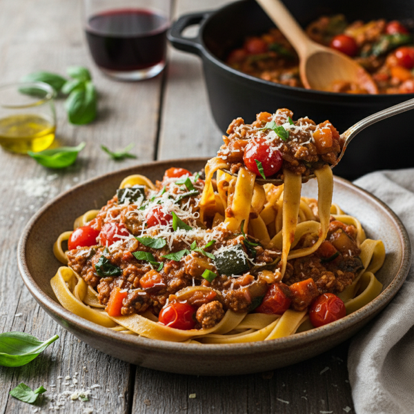 Hearty Garden-Style Ragu Pasta Sauce recipe