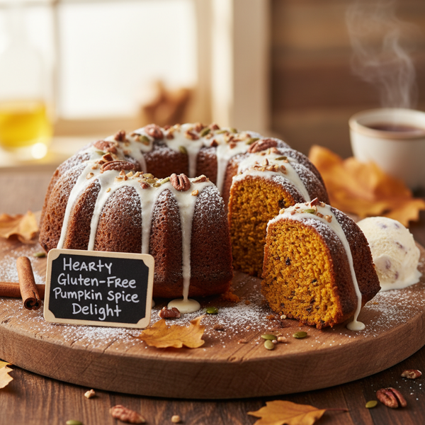 Hearty Gluten-Free Pumpkin Spice Delight recipe