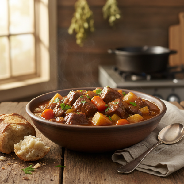 Hearty Homestyle Beef Stew recipe