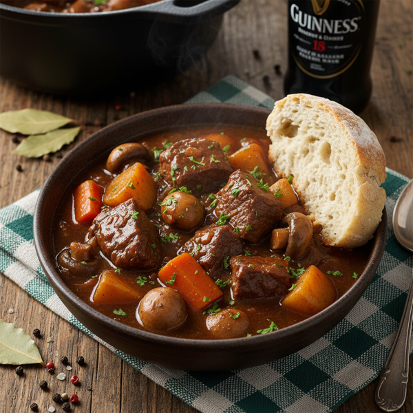 Hearty Irish Beef Stew with Guinness recipe