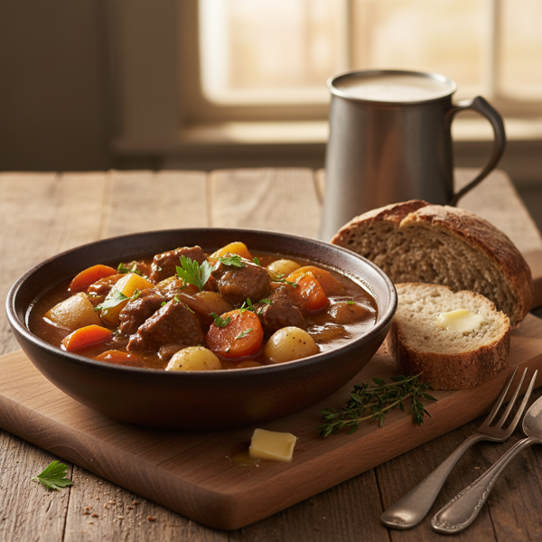 Hearty Irish Lamb & Beer Stew recipe