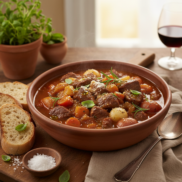 Hearty Italian Beef Stew Delight recipe