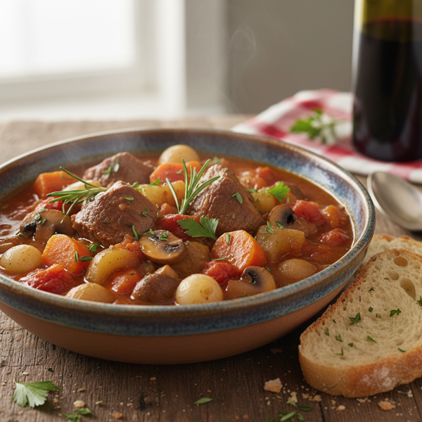 Hearty Italian Herb-Infused Lamb Stew recipe