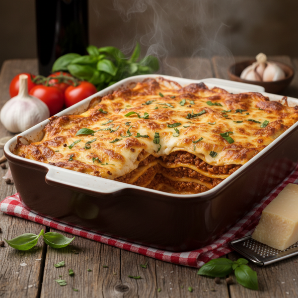 Hearty Italian Lasagna Delight recipe