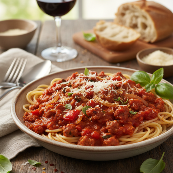 Hearty Italian Sausage Spaghetti Sauce recipe