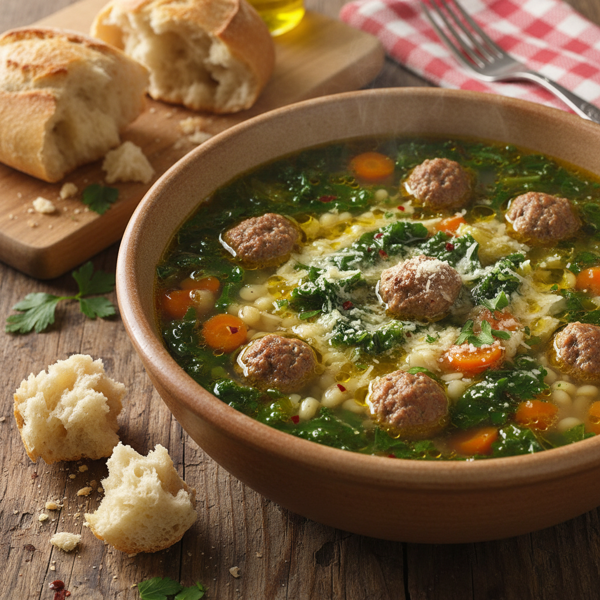 Hearty Italian Wedding Soup recipe