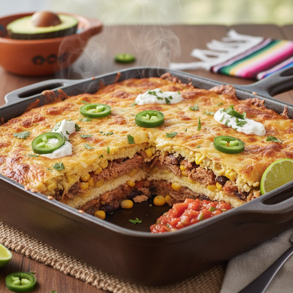 Hearty Layered Tamale Bake recipe