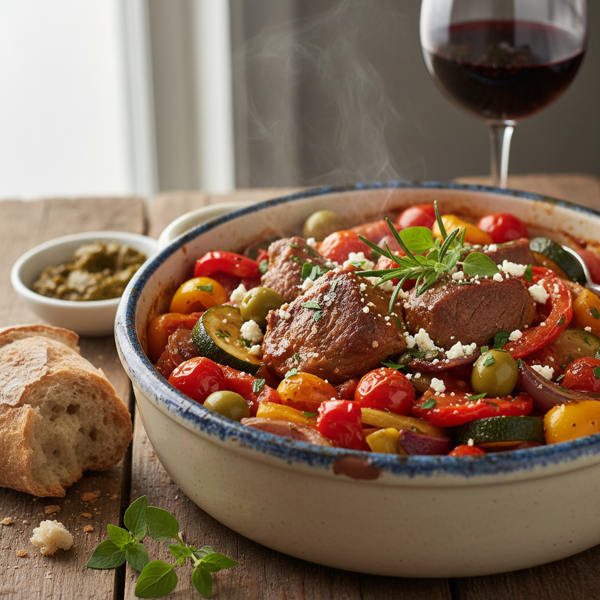 Hearty Mediterranean Lamb Casserole recipe