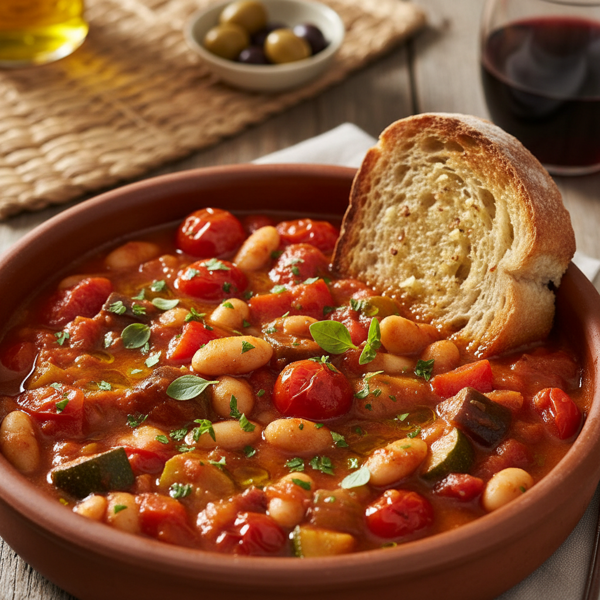 Hearty Mediterranean Vegetable Stew recipe