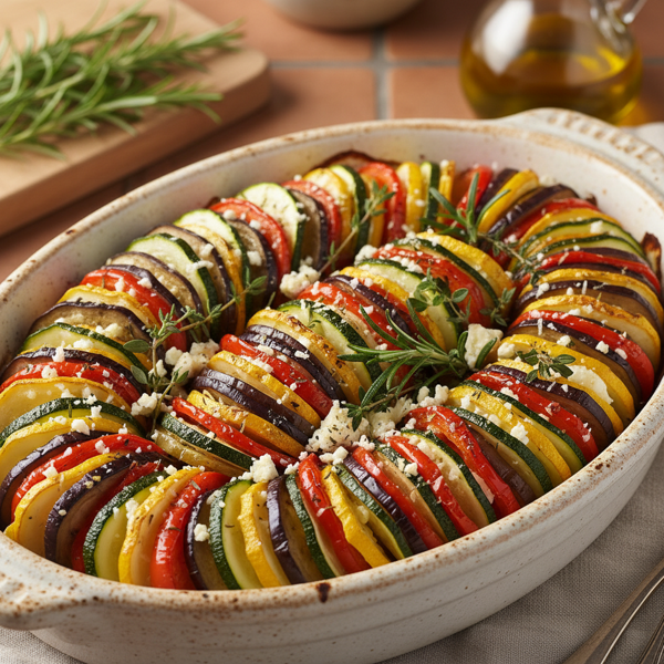 Hearty Mediterranean Vegetable Tian recipe