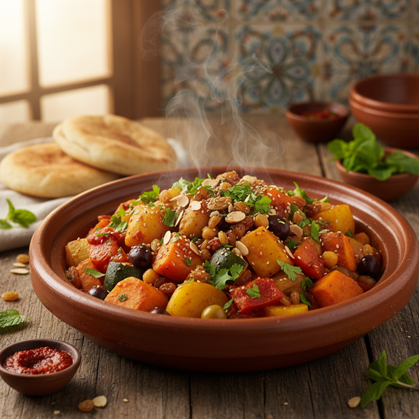 Hearty Moroccan Vegetable Stew recipe