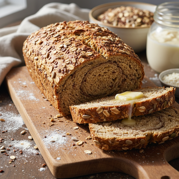 Hearty Multigrain Amish Friendship Bread recipe