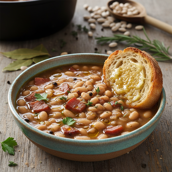 Hearty Navy Bean & Ham Soup recipe
