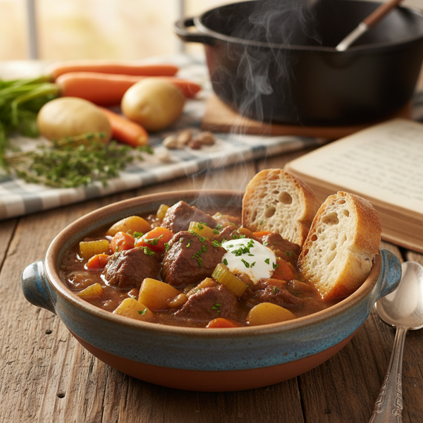 Hearty Nebraska Beef Stew recipe