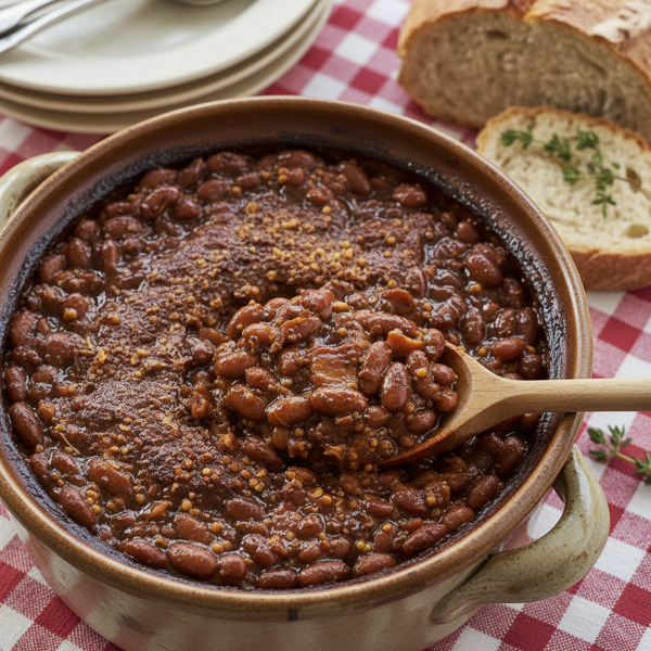 Hearty New England Baked Beans recipe