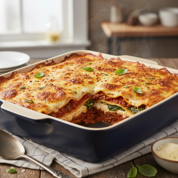 Hearty No-Boil Lasagna Delight recipe