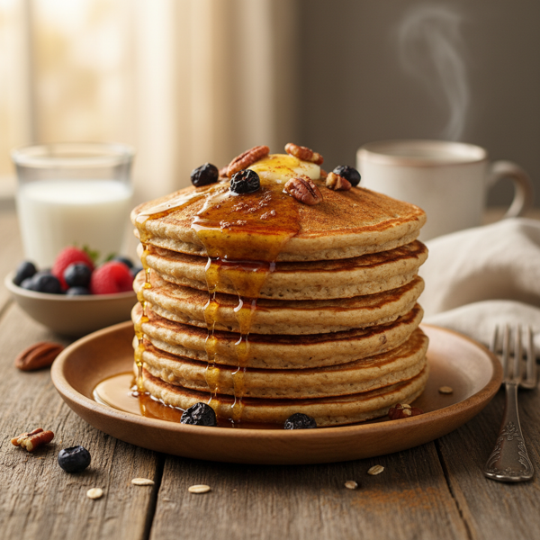 Hearty Oatmeal Flapjacks recipe