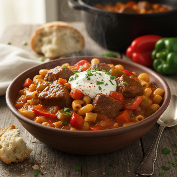 Hearty Papa D's Goulash recipe