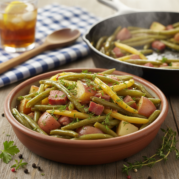 Hearty Pennsylvania Dutch Green Bean Medley recipe