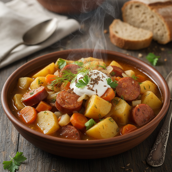 Hearty Polish Potato Stew recipe