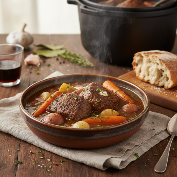 Hearty Pressure Cooker Beef Chuck Stew recipe