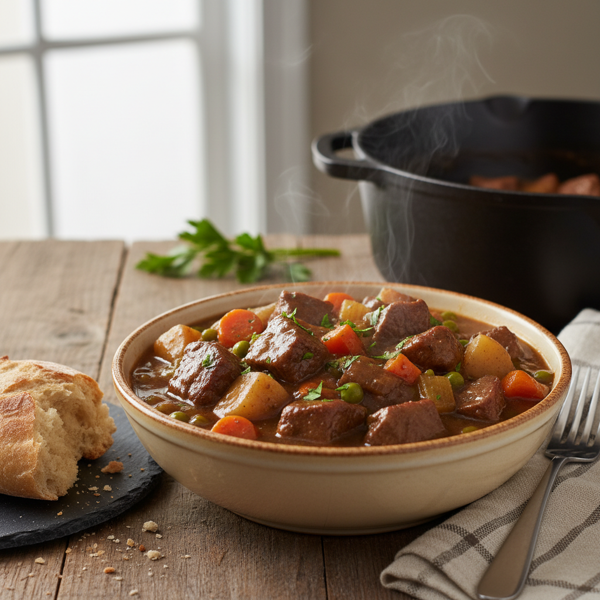 Hearty Quick Beef Stew recipe