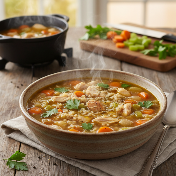 Hearty Quinoa Chicken Soup recipe