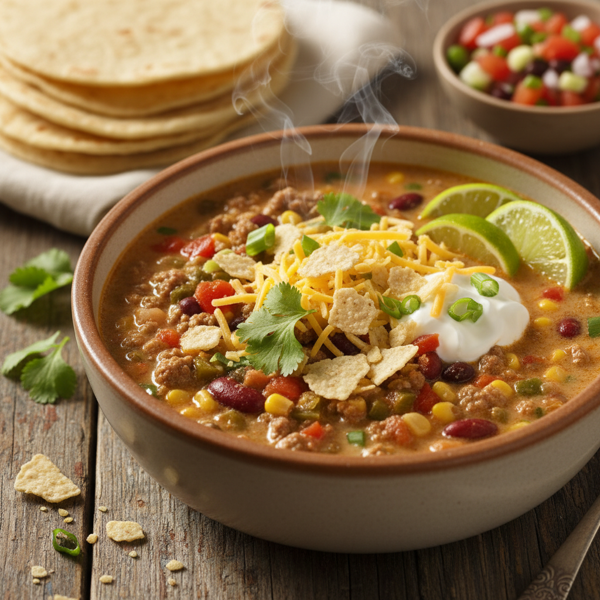 Hearty Ranch Taco Bean Soup recipe
