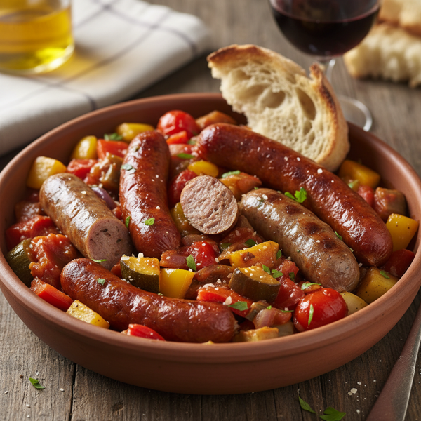 Hearty Ratatouille with Sausage Medley recipe