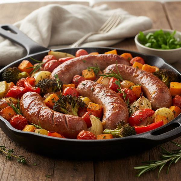 Hearty Sausage & Vegetable Bake recipe